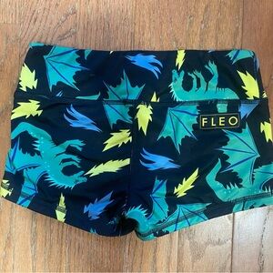 Fleo Women's Dragon Print Shorts
